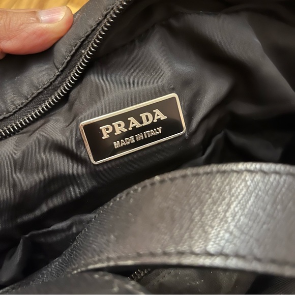 Prada black nylon diaper bag preloved 100% authentic - Picture 5 of 6
